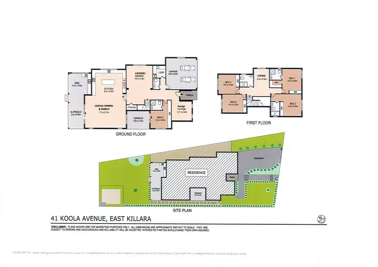 Floorplan of Homely house listing, 41 Koola Avenue, East Killara NSW 2071