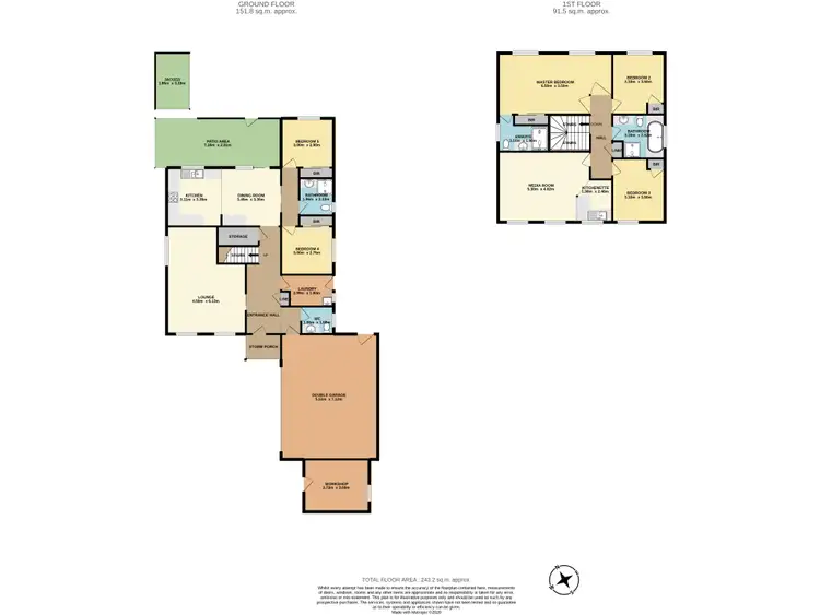 Floorplan of Homely house listing, Address available on request