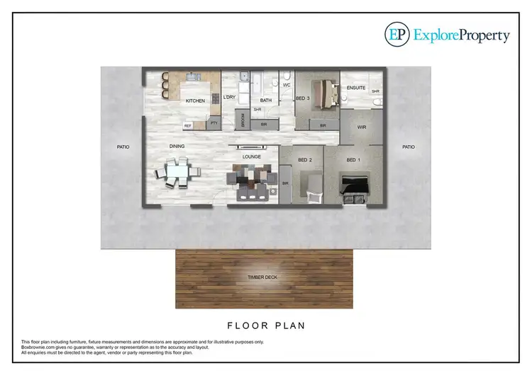 Floorplan of Homely rural property listing, 27 Erinagh Drive, Balnagowan QLD 4740