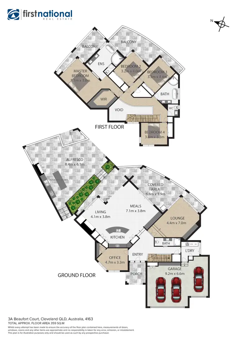 Floorplan of Homely house listing, 3A Beaufort Court, Raby Bay QLD 4163