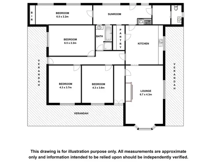 Floorplan of Homely house listing, 271 Custon Road, Wolseley SA 5269