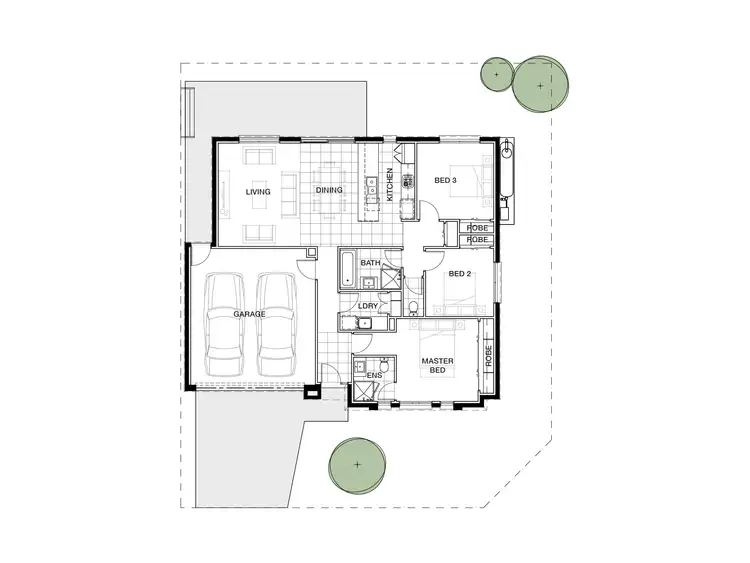 Floorplan of Homely house listing, Lot 141/2 Opal Street, Alfredton VIC 3350