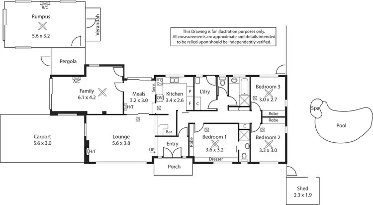 Floorplan of Homely house listing, 19 Judith Drive, Athelstone SA 5076