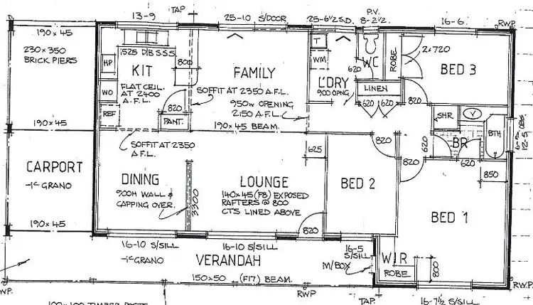 Floorplan of Homely house listing, 118B Chittering Road, Bullsbrook WA 6084