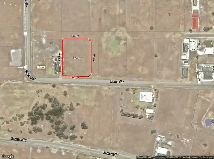 Floorplan of Homely land listing, 815 Barnes Drive, Bremer Bay WA 6338
