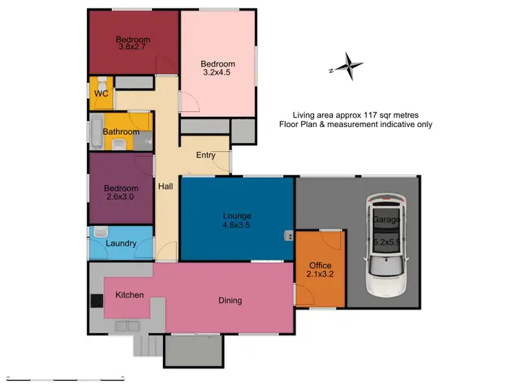 Floorplan of Homely house listing, 50 Wiare Circuit, Orange NSW 2800