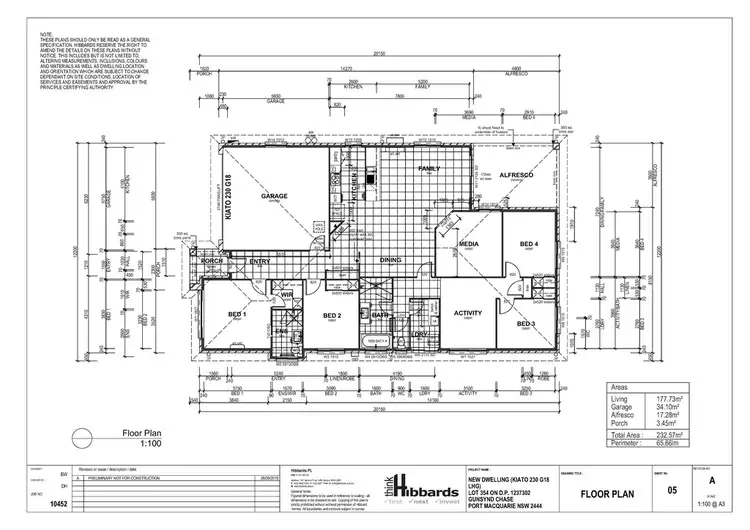 Floorplan of Homely house listing, 47 Gunsynd Chase, Port Macquarie NSW 2444