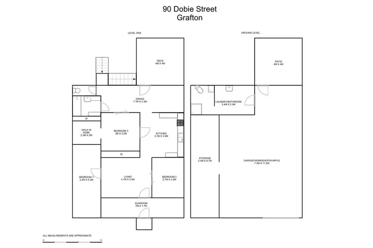 Floorplan of Homely house listing, 90 Dobie Street, Grafton NSW 2460