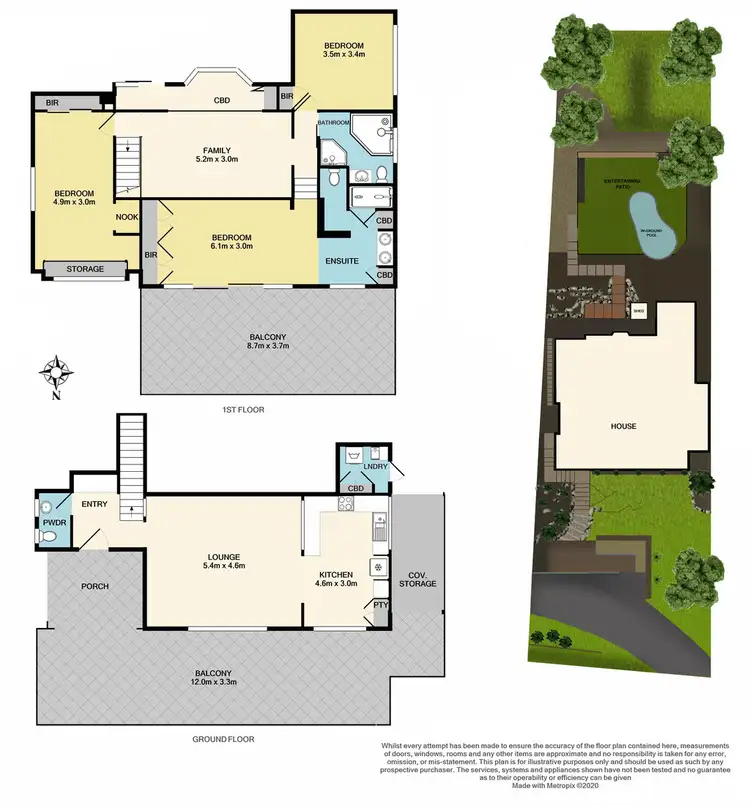 Floorplan of Homely house listing, 34 Bayview Crescent, The Basin VIC 3154