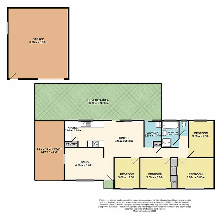 Floorplan of Homely house listing, 3 Cedar Close, Metford NSW 2323