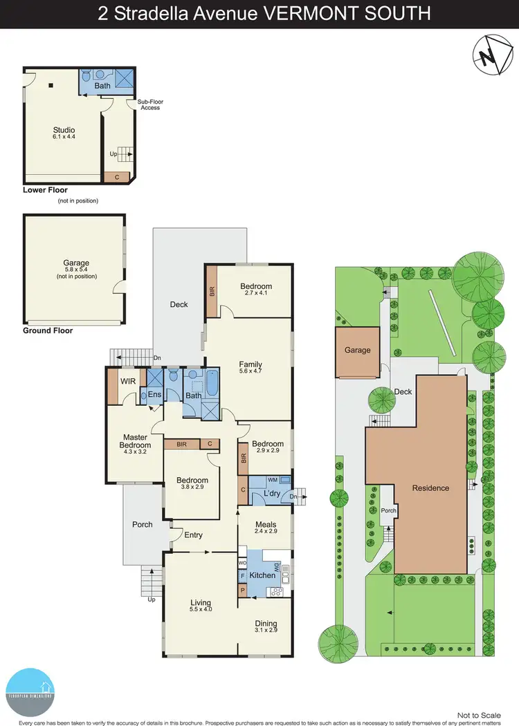 Floorplan of Homely house listing, 2 Stradella Avenue, Vermont South VIC 3133