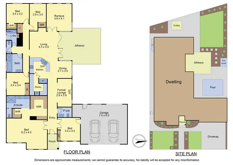 Floorplan of Homely house listing, 3 Regents Park Court, Rowville VIC 3178