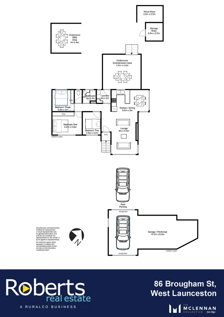 Floorplan of Homely house listing, 86 Brougham St, West Launceston TAS 7250