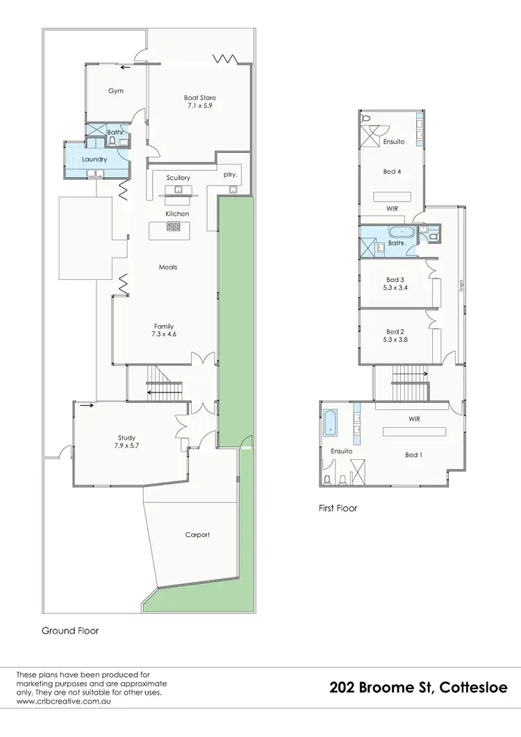 Floorplan of Homely house listing, 202 Broome Street, Cottesloe WA 6011