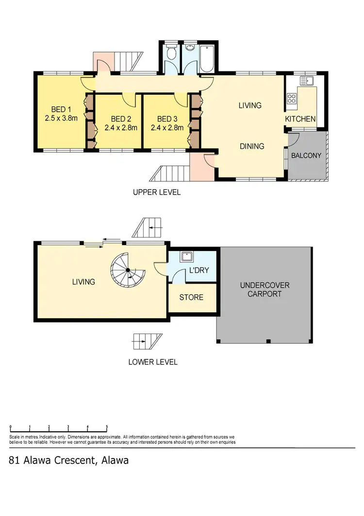 Floorplan of Homely house listing, 81 Alawa Crescent, Alawa NT 810