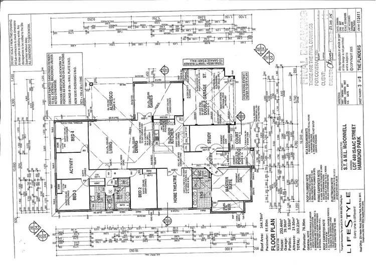 Floorplan of Homely house listing, 5 Isaac Street, Hammond Park WA 6164