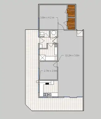 Floorplan of Homely unit listing, 2/242 Esplanade, Pialba QLD 4655