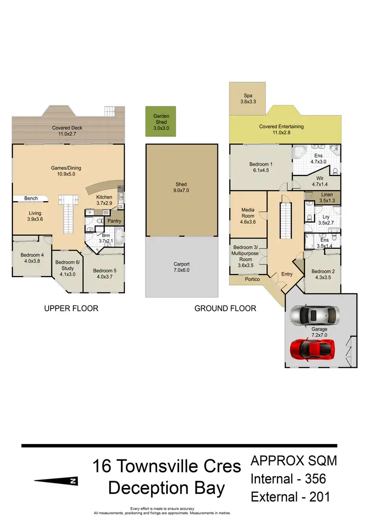 Floorplan of Homely house listing, 16 TOWNSVILLE CRES, Deception Bay QLD 4508