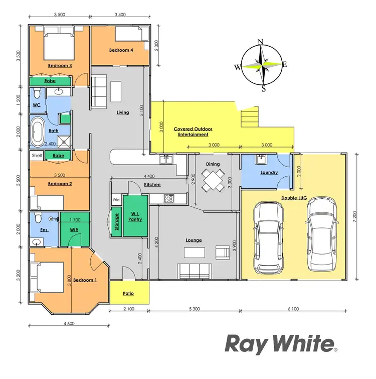 Floorplan of Homely house listing, 8 Coachwood Drive, Taree NSW 2430