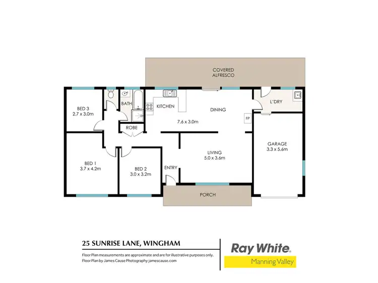 Floorplan of Homely rural property listing, 25 Sunrise Lane, Wingham NSW 2429