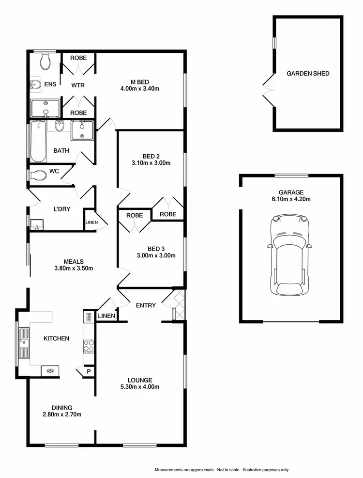 Floorplan of Homely house listing, 31 Waratah Way, Wodonga VIC 3690