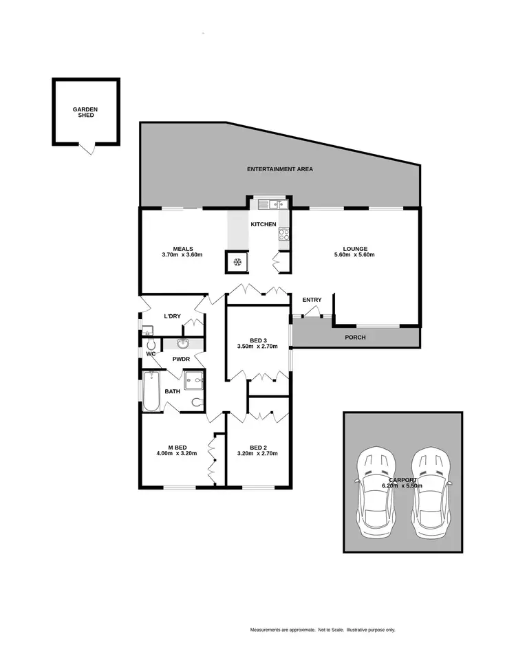 Floorplan of Homely house listing, 1441 Burrows Road, Hamilton Valley NSW 2641