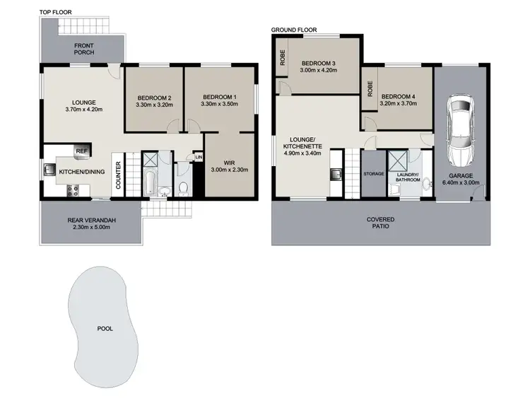 Floorplan of Homely house listing, 18 Bay Breeze Avenue, Thornlands QLD 4164