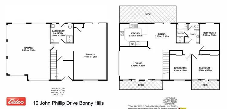 Floorplan of Homely house listing, 10 John Phillip Drive, Bonny Hills NSW 2445