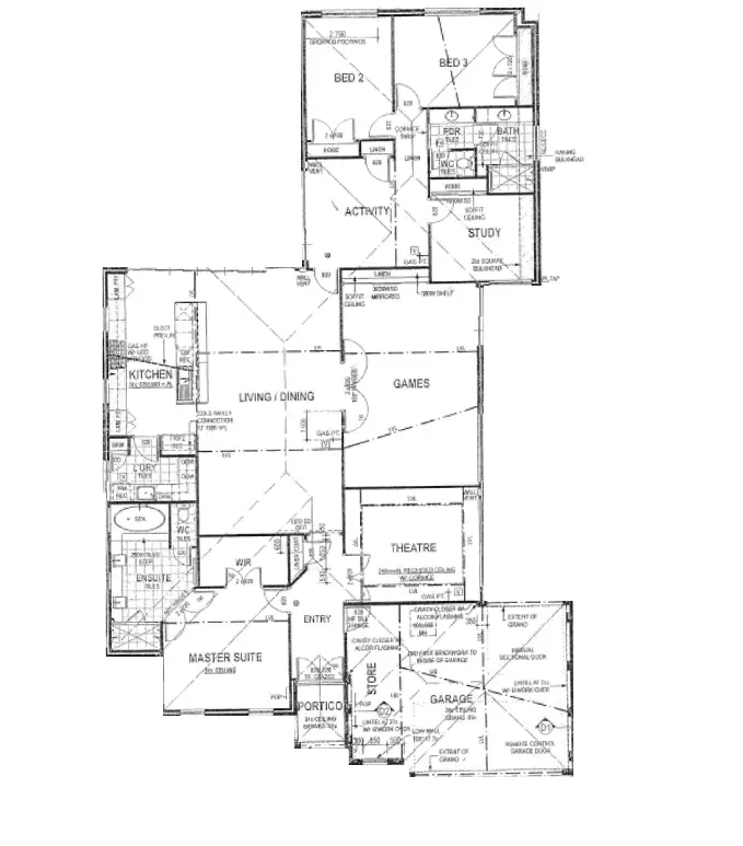 Floorplan of Homely house listing, 61 Daleford Way, Southern River WA 6110
