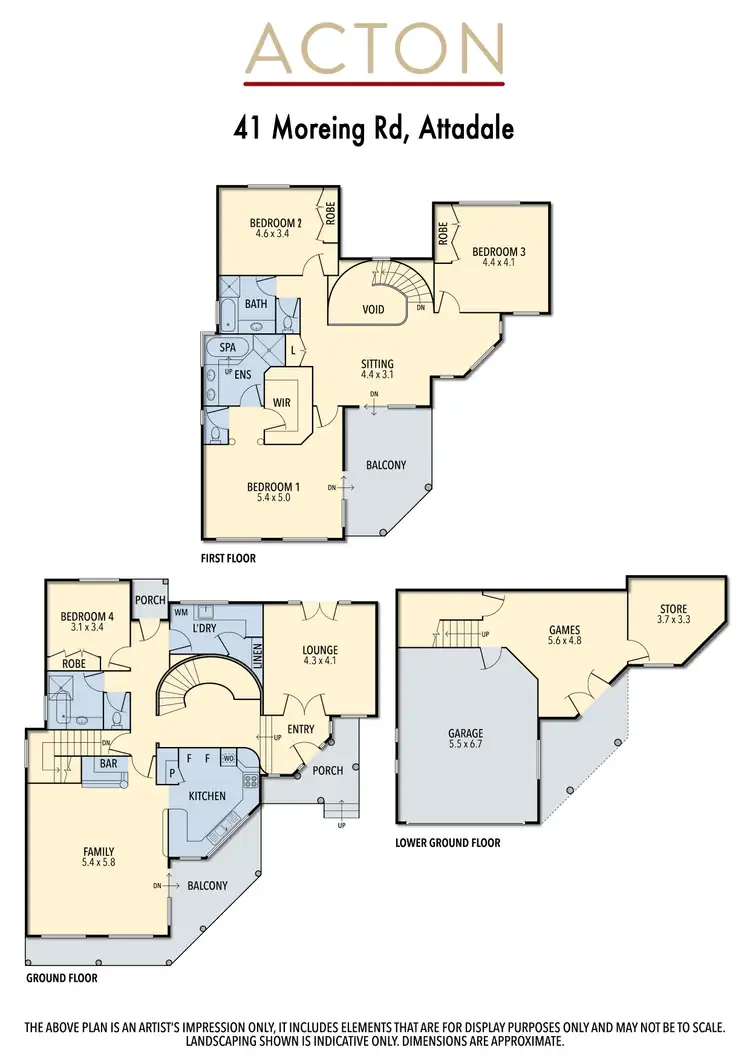 Floorplan of Homely house listing, 41 Moreing Road, Attadale WA 6156