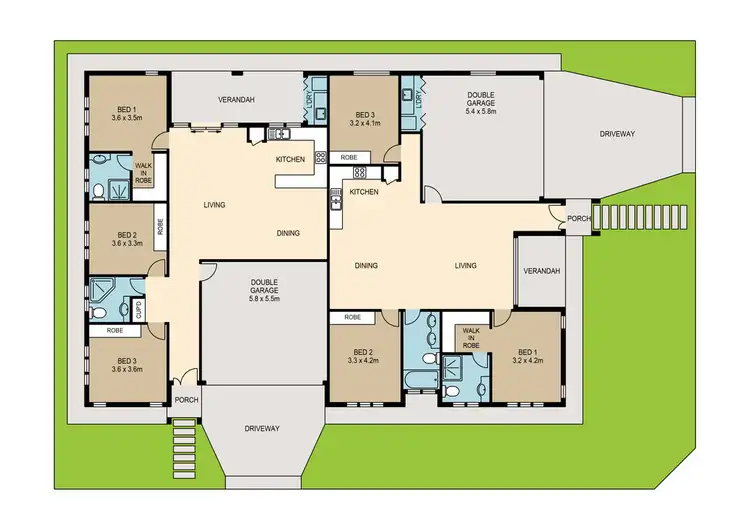 Floorplan of Homely unit listing, 1/23 Bevan Street, Muirhead NT 810