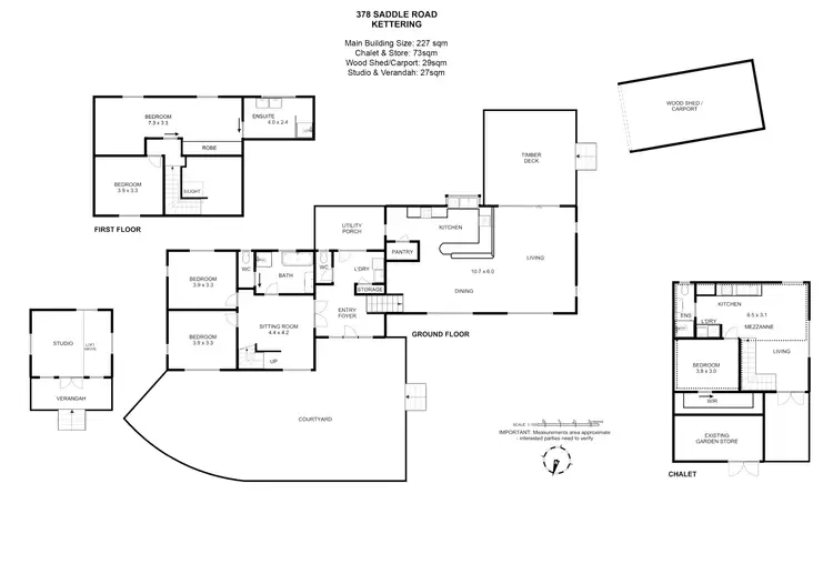 Floorplan of Homely house listing, 378 Saddle Road, Kettering TAS 7155