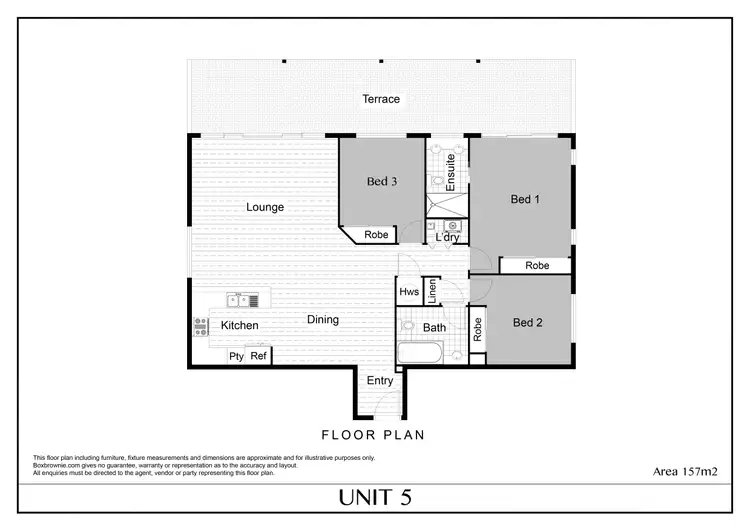 Floorplan of Homely unit listing, 5/7 Colburn Avenue, Victoria Point QLD 4165