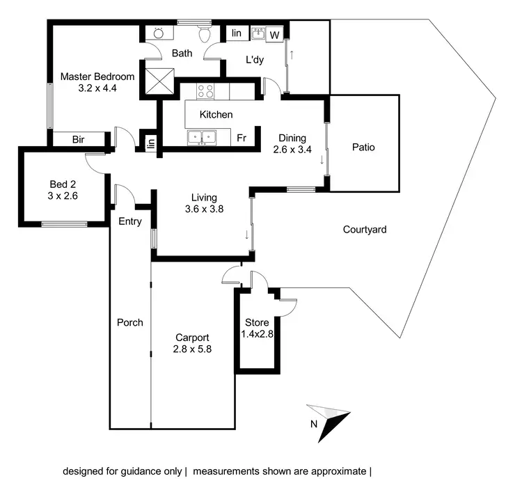 Floorplan of Homely villa listing, 3/39 Challenger Avenue, Manning WA 6152