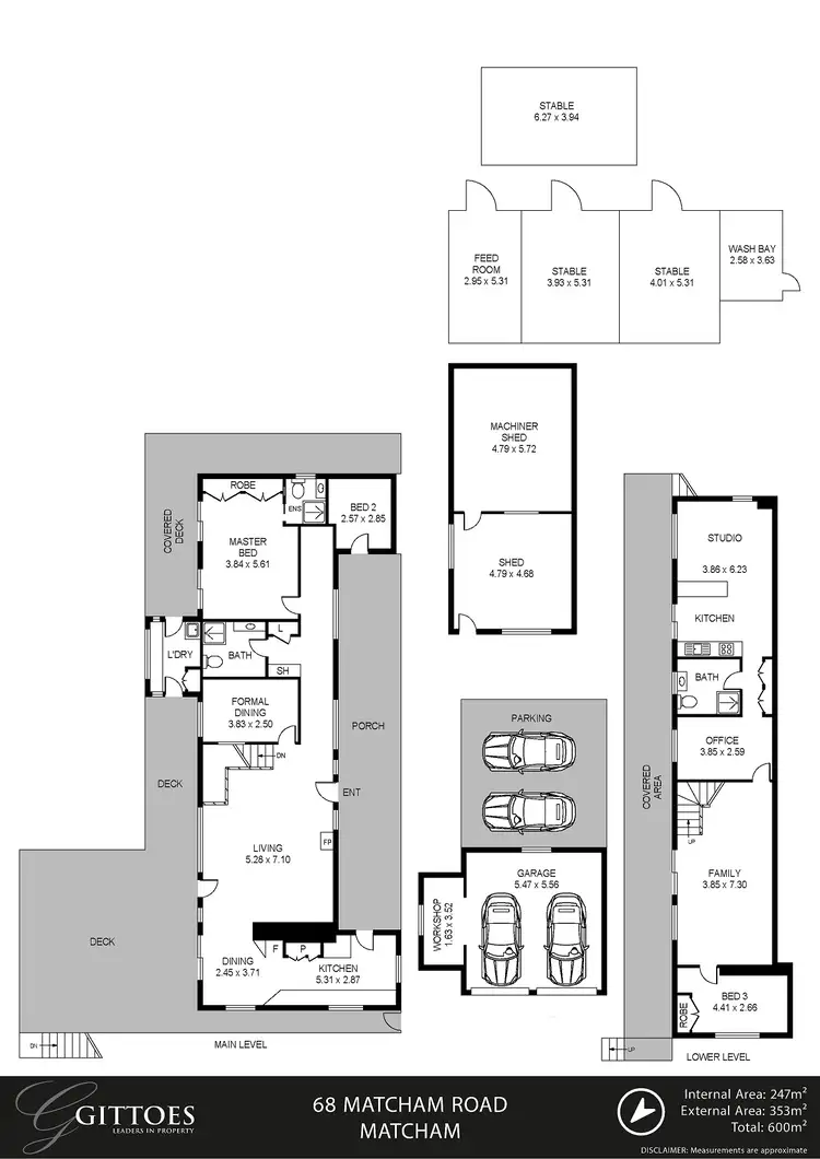 Floorplan of Homely rural property listing, 68 Matcham Road, Matcham NSW 2250