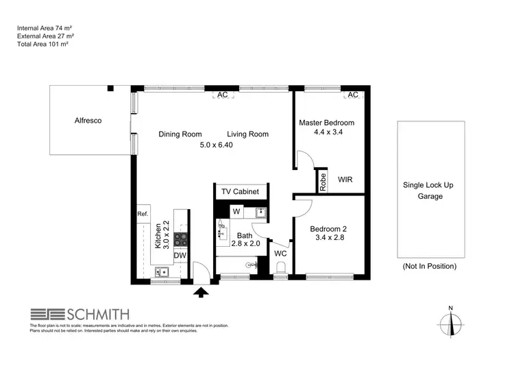 Floorplan of Homely unit listing, 3/7 Jodie Court, Mermaid Waters QLD 4218