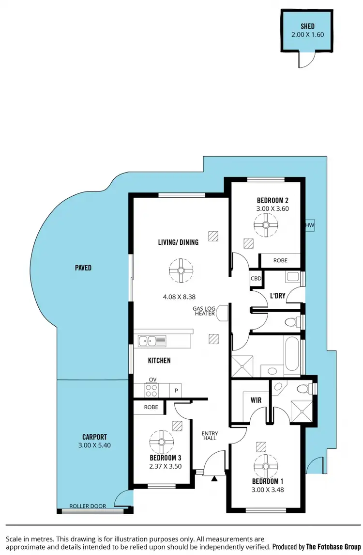 Floorplan of Homely house listing, 30 Berenwode Circuit, Morphett Vale SA 5162