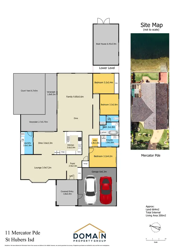 Floorplan of Homely house listing, 11 Mercator Parade, St Huberts Island NSW 2257