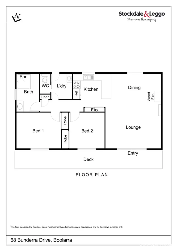 Floorplan of Homely rural property listing, 68 Bunderra Drive, Boolarra VIC 3870