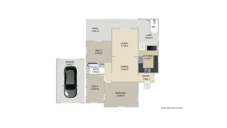 Floorplan of Homely house listing, 18 Bright Street, Newtown QLD 4305