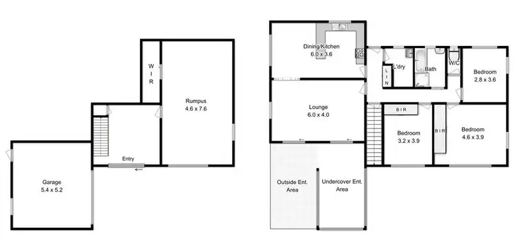 Floorplan of Homely house listing, 8 Monash Court, Devonport TAS 7310