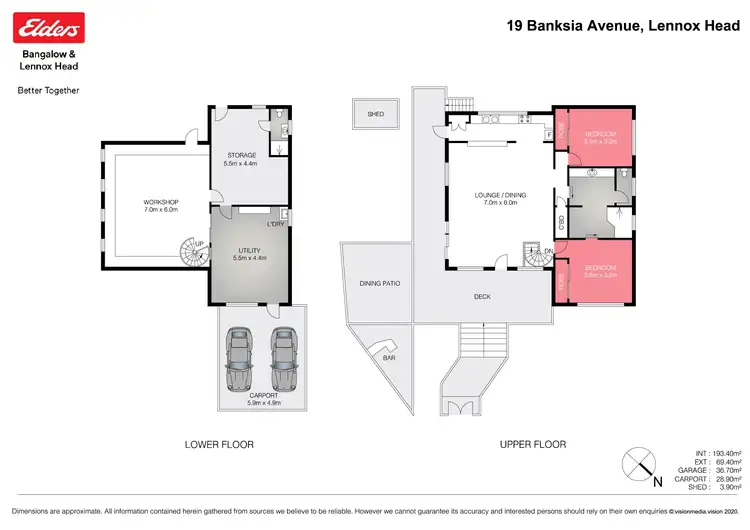 Floorplan of Homely house listing, 19 Banksia Avenue, Lennox Head NSW 2478