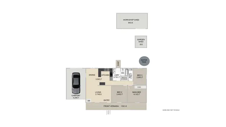 Floorplan of Homely house listing, 37 Clive Street, Fernvale QLD 4306