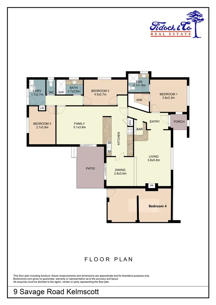 Floorplan of Homely house listing, 9 Savage Road, Kelmscott WA 6111