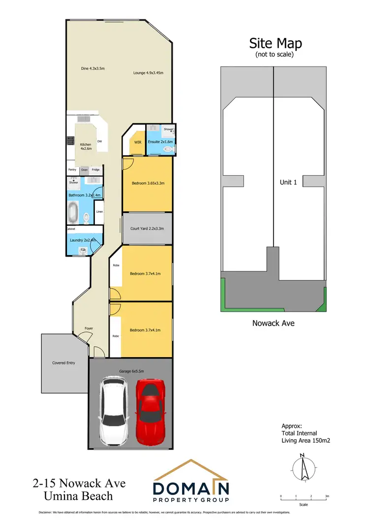 Floorplan of Homely villa listing, 1/15 Nowack Avenue, Umina Beach NSW 2257