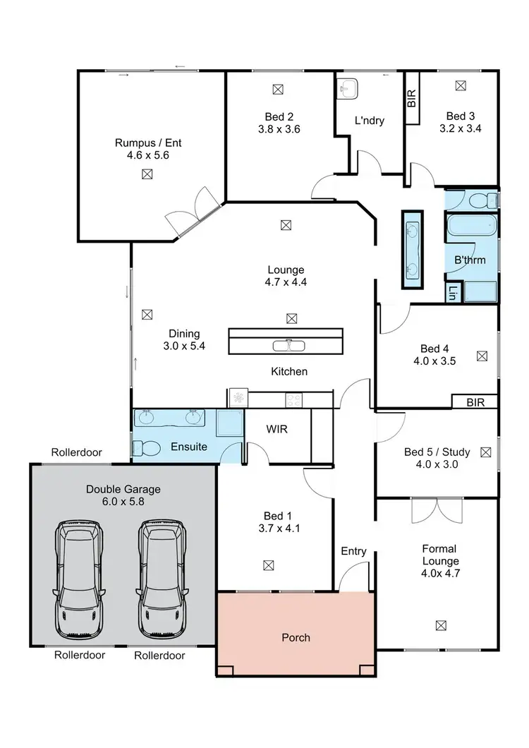 Floorplan of Homely house listing, 21 Navigation Street, Seaford Meadows SA 5169