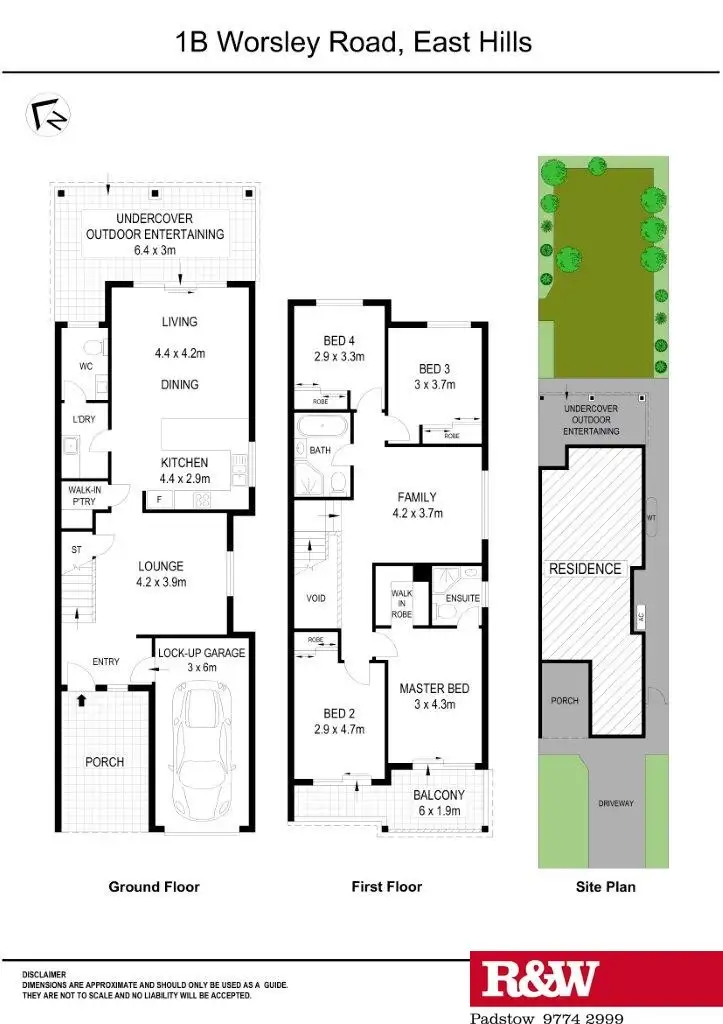 Floorplan of Homely house listing, 1B Worsley Street, East Hills NSW 2213