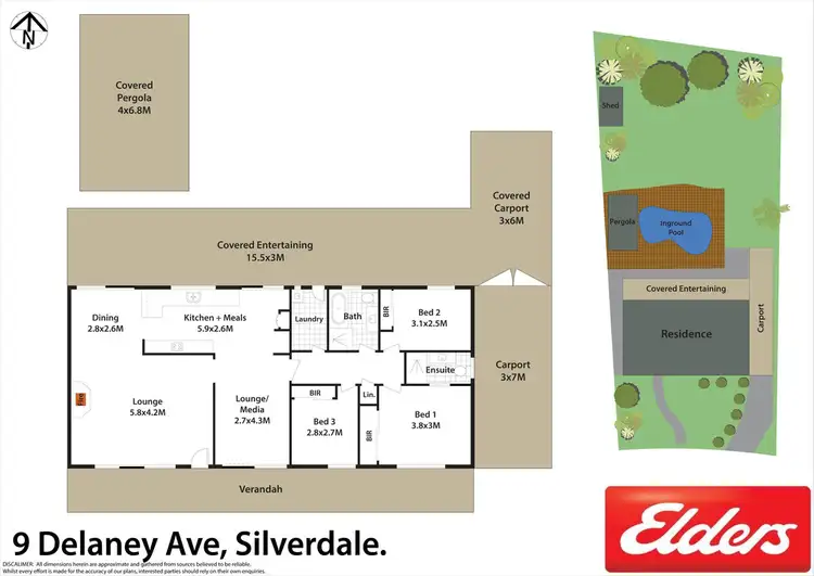 Floorplan of Homely house listing, 9 Delaney Avenue, Silverdale NSW 2752