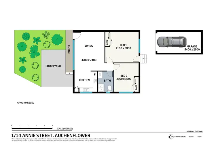 Floorplan of Homely unit listing, 1/14 Annie Street, Auchenflower QLD 4066