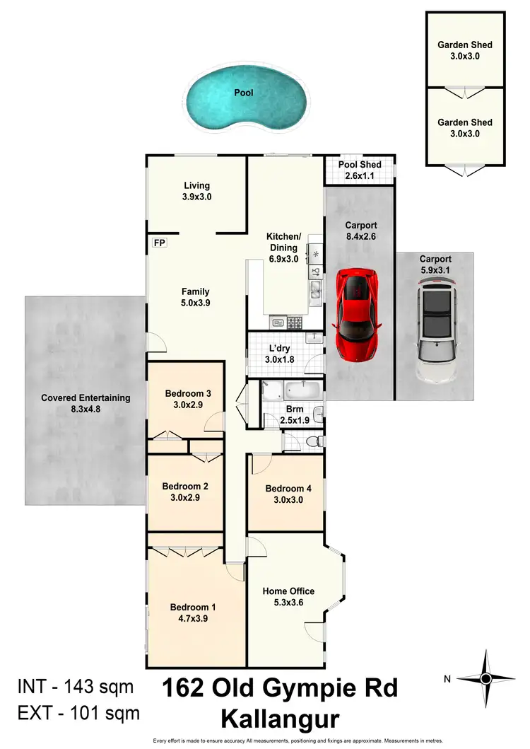 Floorplan of Homely house listing, 162 Old Gympie Road, Kallangur QLD 4503